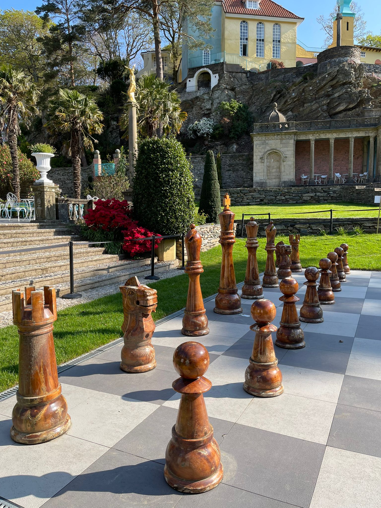 Portmeirion - a coastal village location in Wales