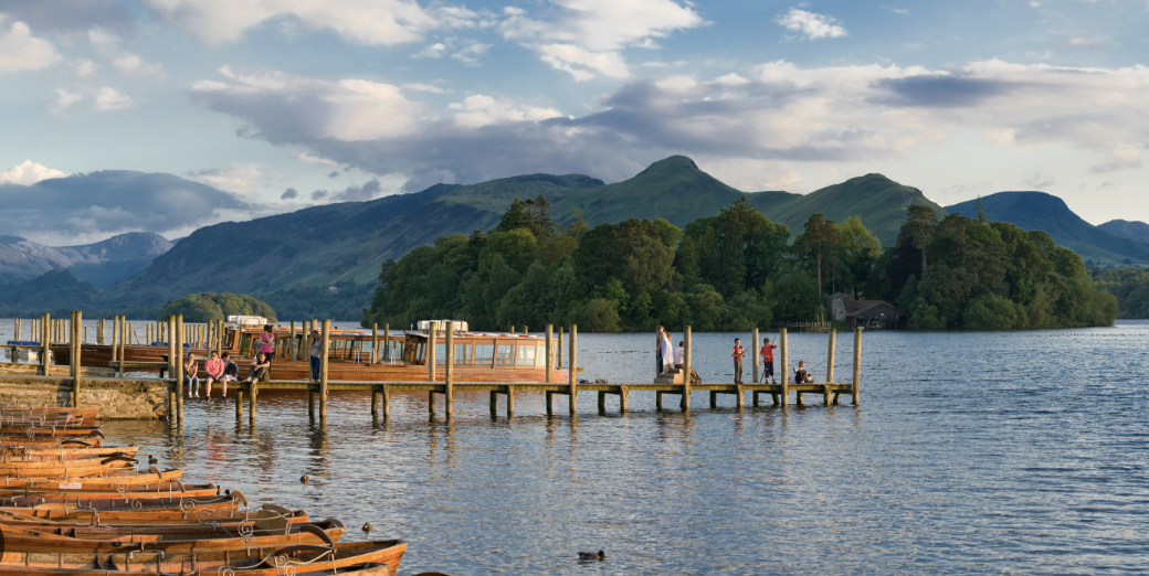 The pier near Keswick on Derwent Water